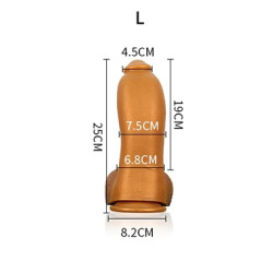 Mr Dick's Toys Gode silicone Ashika L 19 x 7.5cm